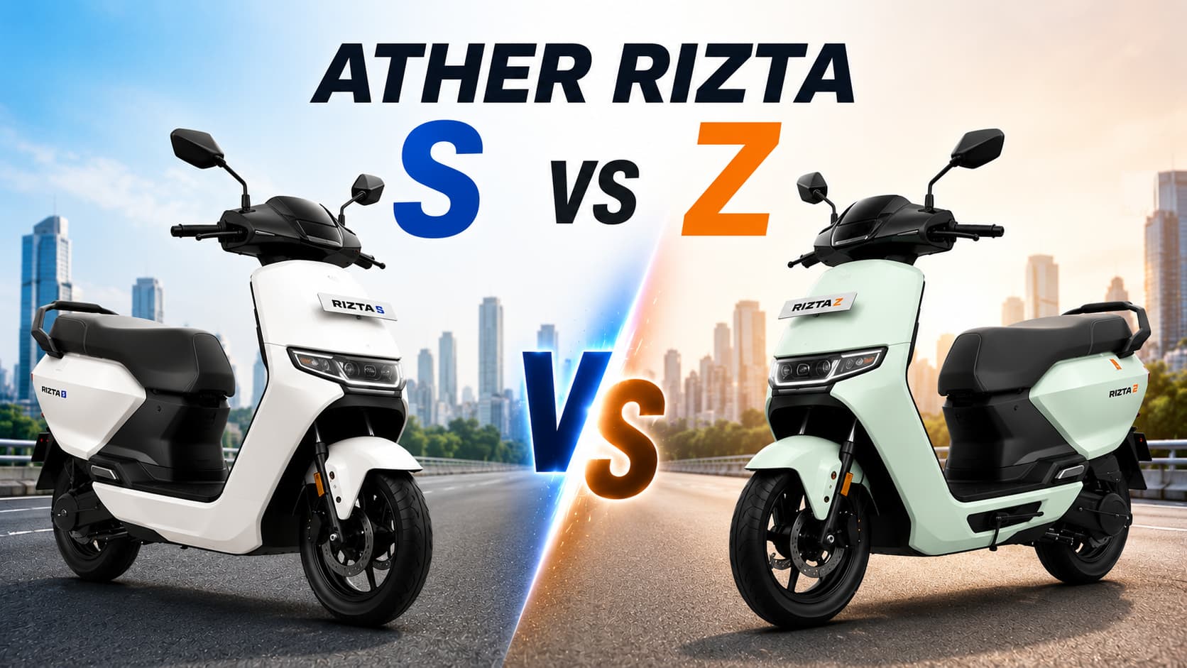 Ather Rizta S vs Rizta Z