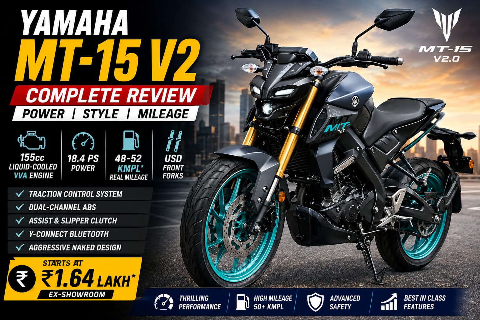 Yamaha MT 15 V2