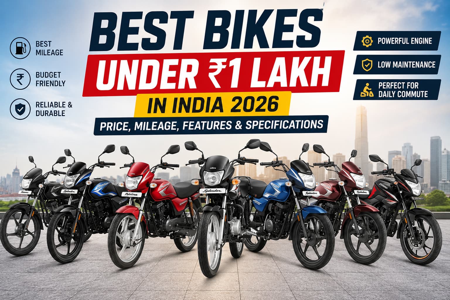 best bikes under 1 lakh