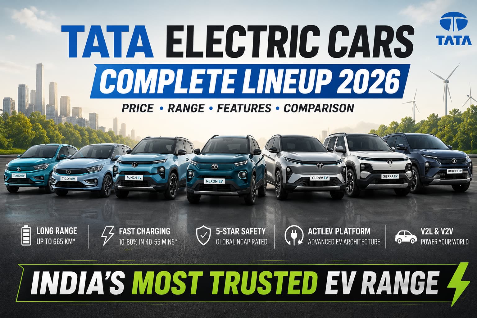 tata electric cars in india 2026